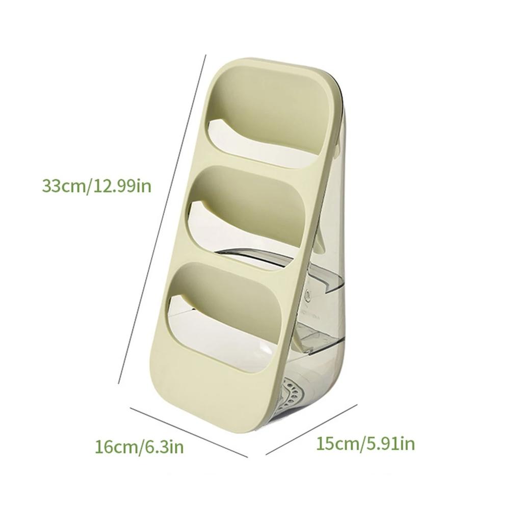 Transparent Chopstick Rest, Chopstick Drain Rack, Spoon Storage Rack, Sturdy Cutlery Rack, Kitchen Cutlery Storage Spoon Rack