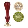 Christmas Sealing Stamp for Scrapbooking, Sealing Stamp Head Replacement for Invitations Envelope Embellishments