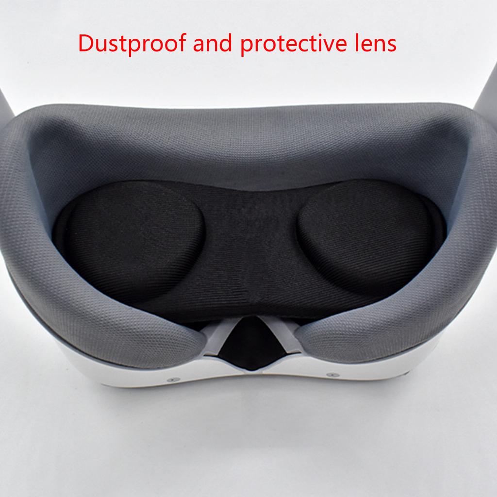 Soft Lens Cover VR Lens Accessories Soft VR Glasses Cover Anti Scratch Caps for Pico 4 VR Headset Scratchproof Pad
