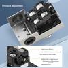 Adjustable Pressure Oil & Water Pump with Switch & Check Valve, Self-Priming Household Accessory