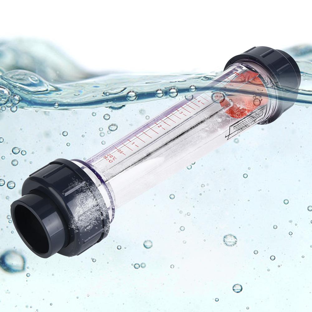 LZS 40 (D) ABS Plastic Tube Type Liquid Flowmeter Flow Measuring Instruments 0.6 6m H