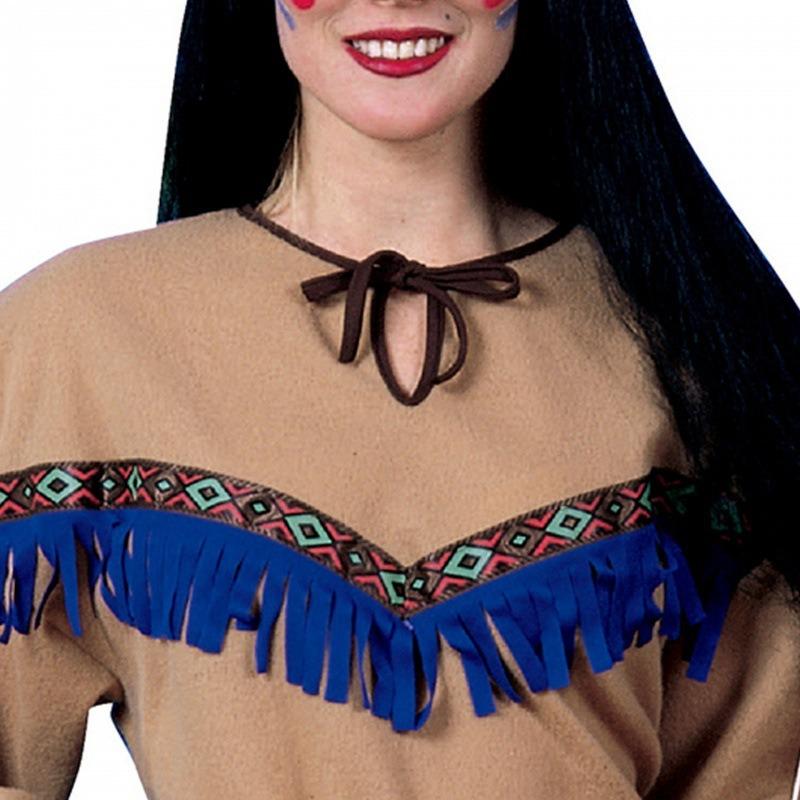 Halloween Costume, Adult Bristled Indian Princess, Costume + Waist + Costume