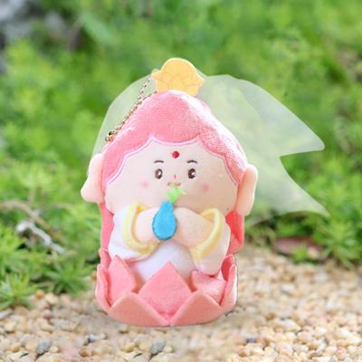 Cartoon Lucky God Plush Toy Backpack Bag Pendant Decoration Adorable Creative Key Chain