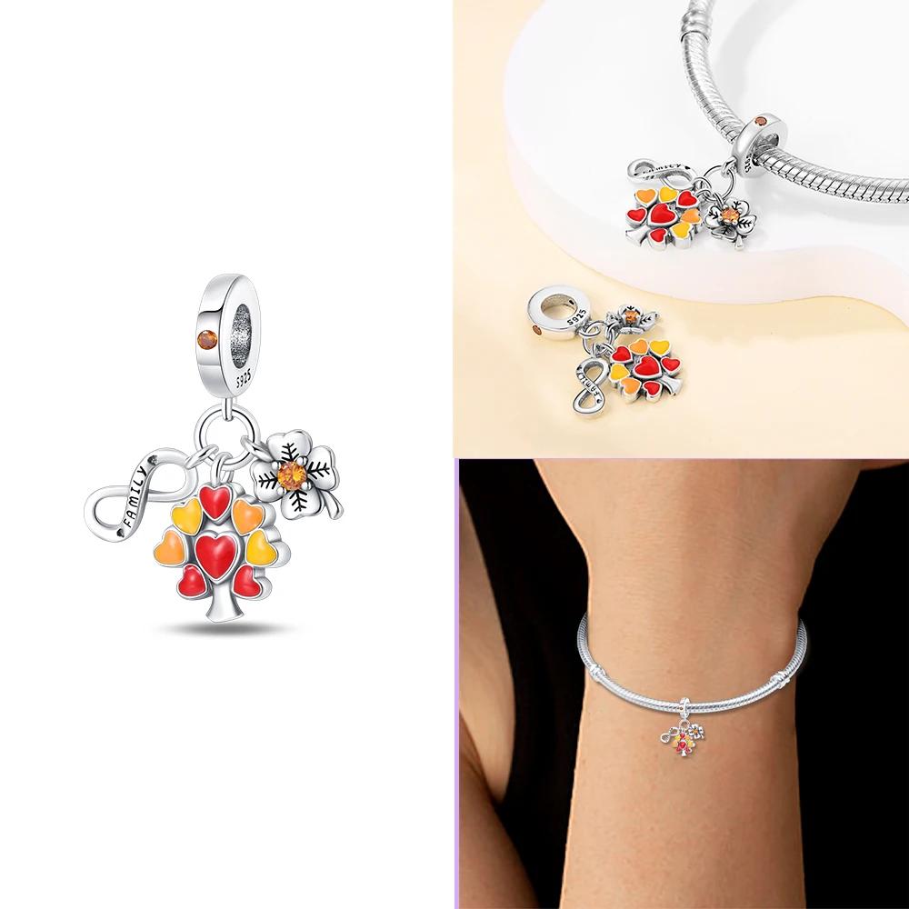 Autumn Harvest Series Squirrel Maple Leaf Pumpkin Copper Charms Pendants Fitoriginal Bracelets Diy Jewelry