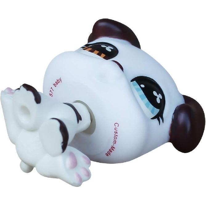 Szyty na miarę Szczeniak Piesek Sklep Zoologiczny Pies Zabawka Dog Niemiecki Jamnik Cocker Spaniel Mini Potrząsana Głowa Figurka Zwierzątka 1,5 Cal