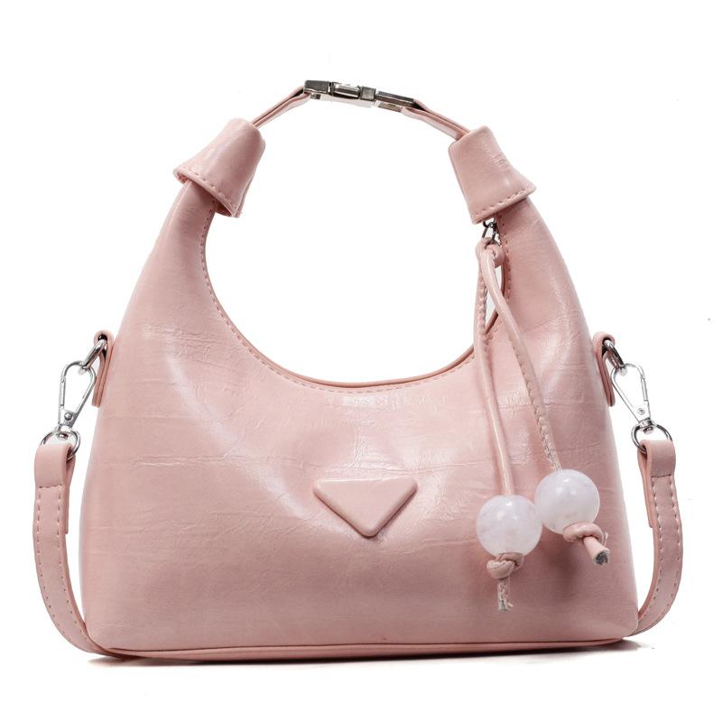 Simple Hand-carried Small Bag Women's New Trendy and Versatile Daily Matching Messenger Bag Dumpling Bag