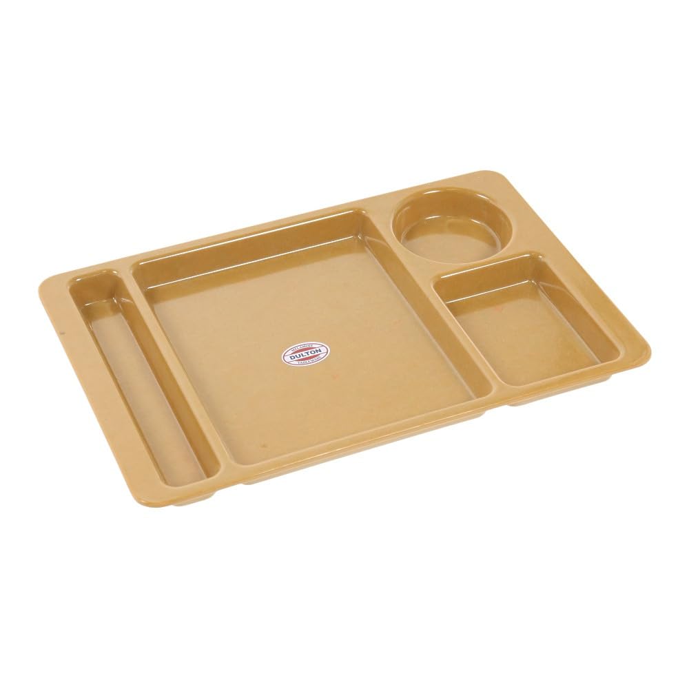 Dulton Melamine Mess Tray Brown Stackable K20-0275BR