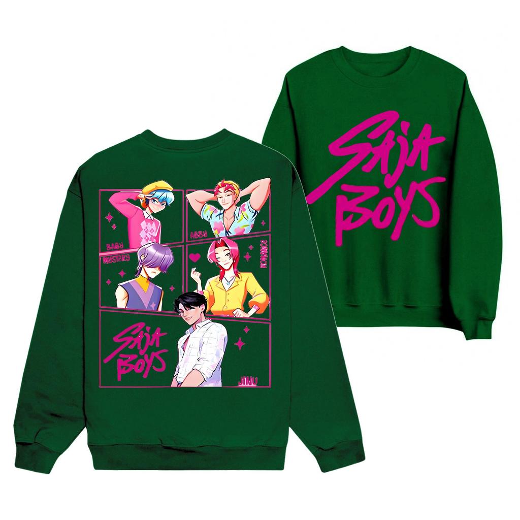 Women's Fashion Casual Print Casual Long Sleeve Round Neck Sweatshirt Top