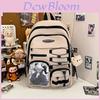 Oxford Cloth School Backpack With Air Cushion Straps For Students And Teens