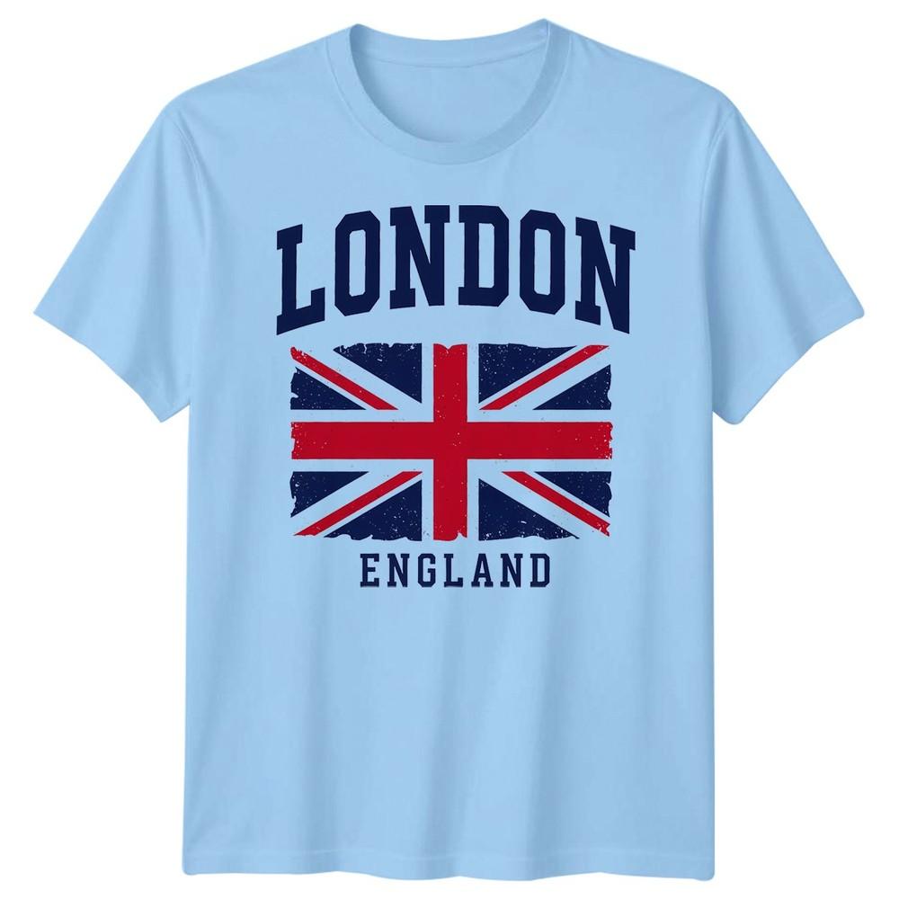 London England Union Jack TShirt Souvenir Great Britain Flag Unisex Unisex Tee S