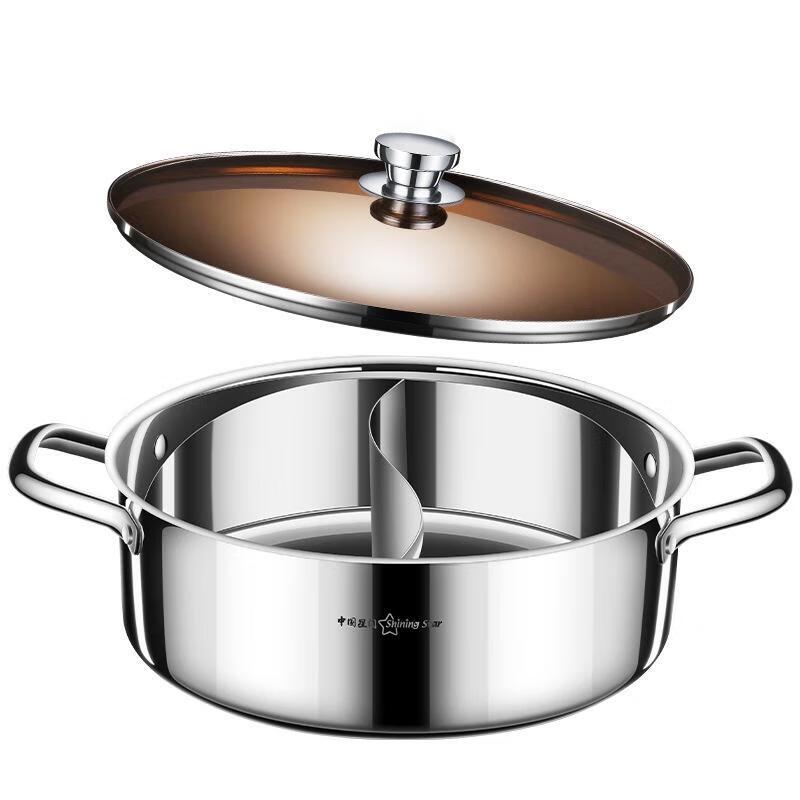 JINGRX 304 Stainless Steel Induction Hot Pot