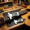 High Precisions Aluminum Guitar String Height Ruler With Digital Readout For Luthiers And Musicians