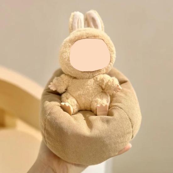 

Кресло-мешок для кукол 17 см Ручной работы Вельветовый Мини-диван Подушки Симпатичное Украшение для рабочего стола Аксессуар для куклы