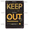 [MyPlate] Game Metal Sign Retro Sign Tin Sign Indoor Party Sign Pub Club Plate Bar Sign Pub Club Plate Summer Home Decor