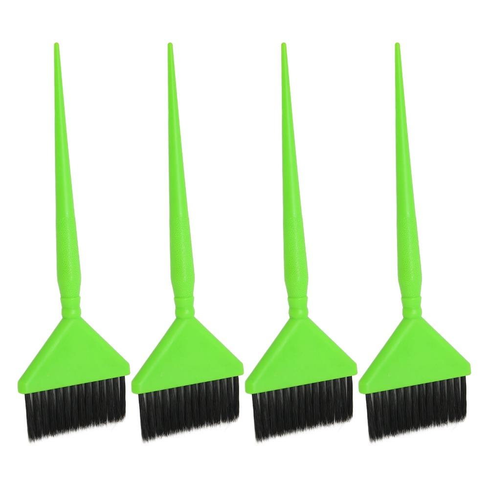 4 Pcs PP Hair Dye Brush Set Nylon Fibers Professional Hair Dye Brush  Home Salon
