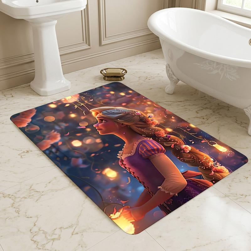 Rapunzel Living Room Nonslip Area Rug Soft Carpet For Bedroom Game Playroom Sofa Office Home Decor Doormat Christmas Gift C926548