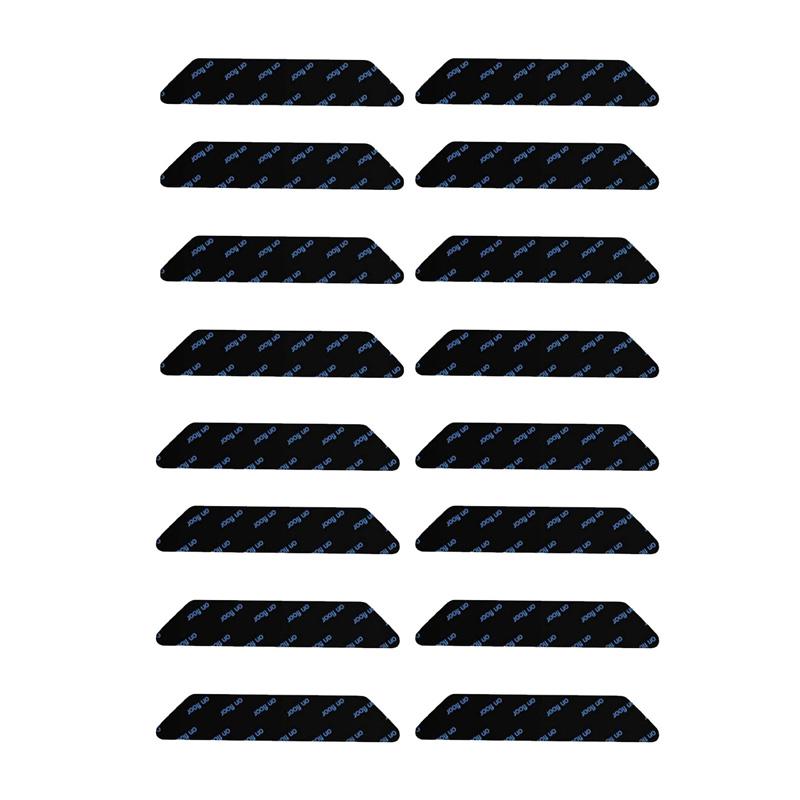 

16 pcs Carpet Non-slip Sticker Reusable Washable Anti Curling Carpet Patch Fixed Stickers Floor Rug Mat Tape Gripper Corner Pad 16PCS