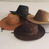 Farbe Herren Western Cowboyhut Breitkrempiger Gentleman Cowgirl Jazz Geschenke West Cowboyhut für Herren Farbe Mongolische Mützen Kostüme
