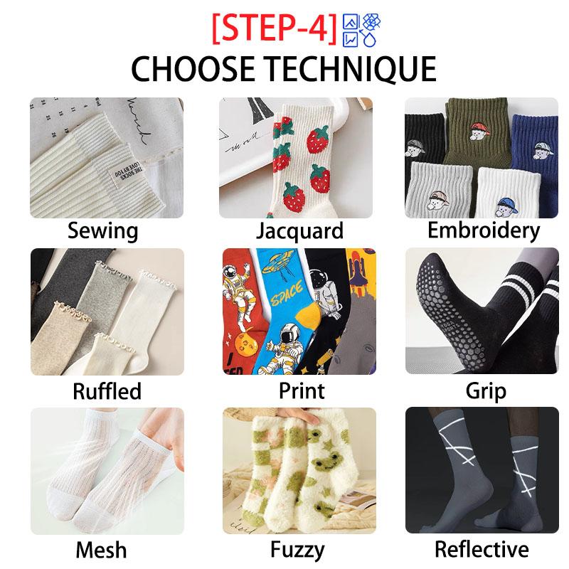 Custom Logo Winter Sports Compression Socks Stockings Long Tube Warm Socks for Running Cycling Football Logo Socks