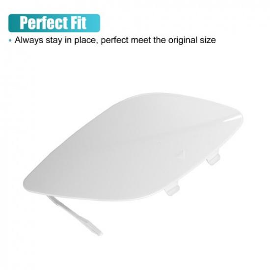 Pack of 1 For Mercedes-Benz CLA-class 12-15 Front Bumper Tow Hook Cover White