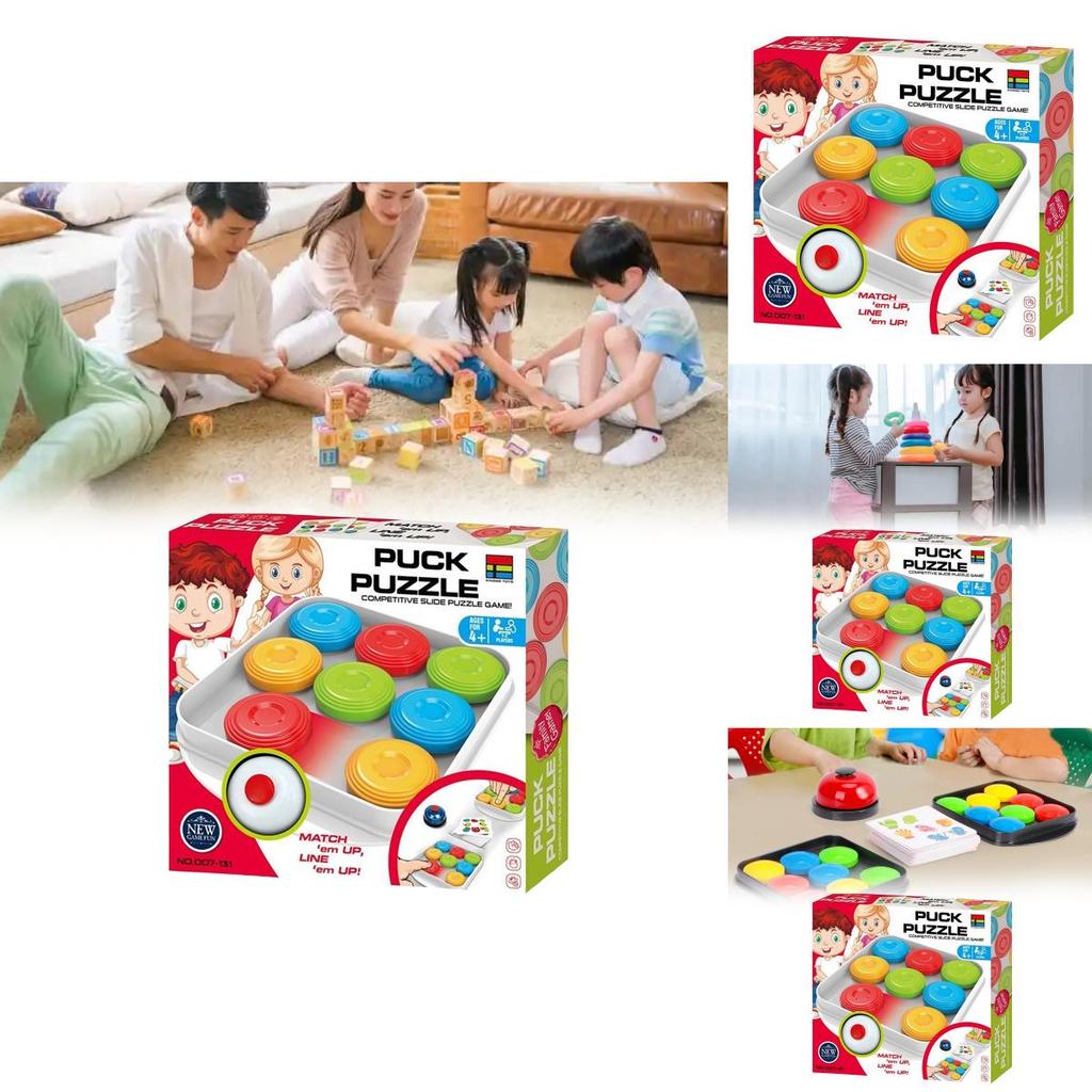 Colorful Ice Hockey Puzzle Game For Kids Indoor Family Play With Interactive And Cognitive Features
