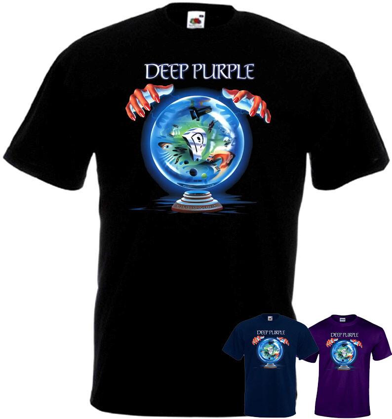 

26 Deep Purple Slaves & Masters T-shirt Hard Rock Band All Sizes S-5XL Unisex T-Shirt 5XL різнокольоровий