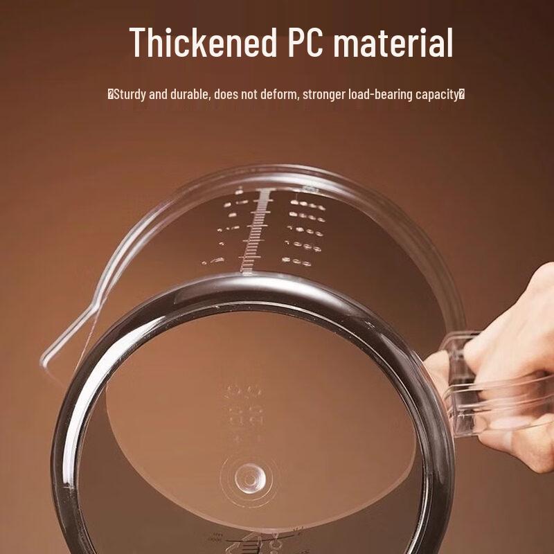 ZISIZ Commercial PC Acrylic Measuring Cup