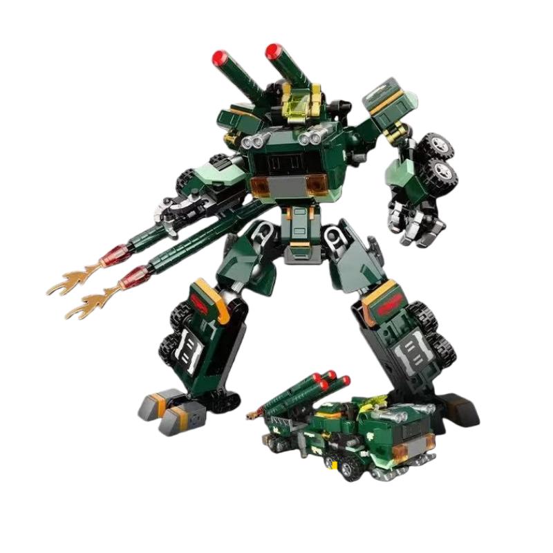 Jaki Transformierender Roboter Modellbauspielzeug Haus Kreative Dekoration Bausteine Mecha Set Kindergeburtstagsgeschenk