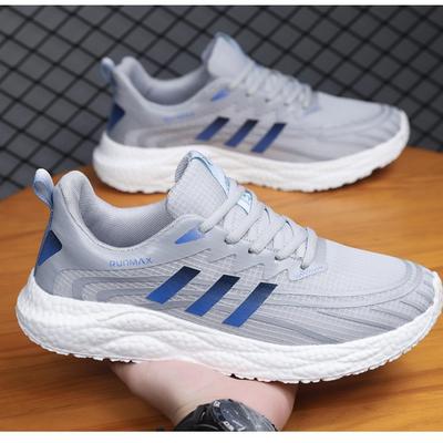 Zapatos de verano huecos para hombre, zapatos deportivos de malla transpirable, suela de palomitas de maíz, zapatos para correr, zapatos de hombre de moda, comercio exterior