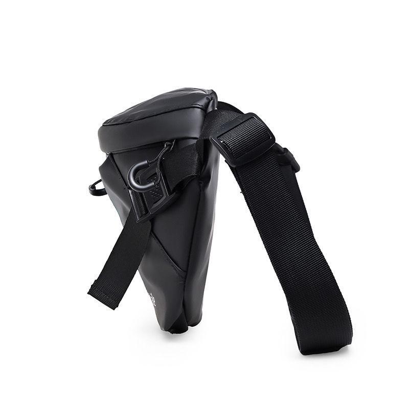 Men's Trendy Japanese Motorcycle Crossbody Chest Bag - Large Capacity, Functional Sports Messenger Backpack