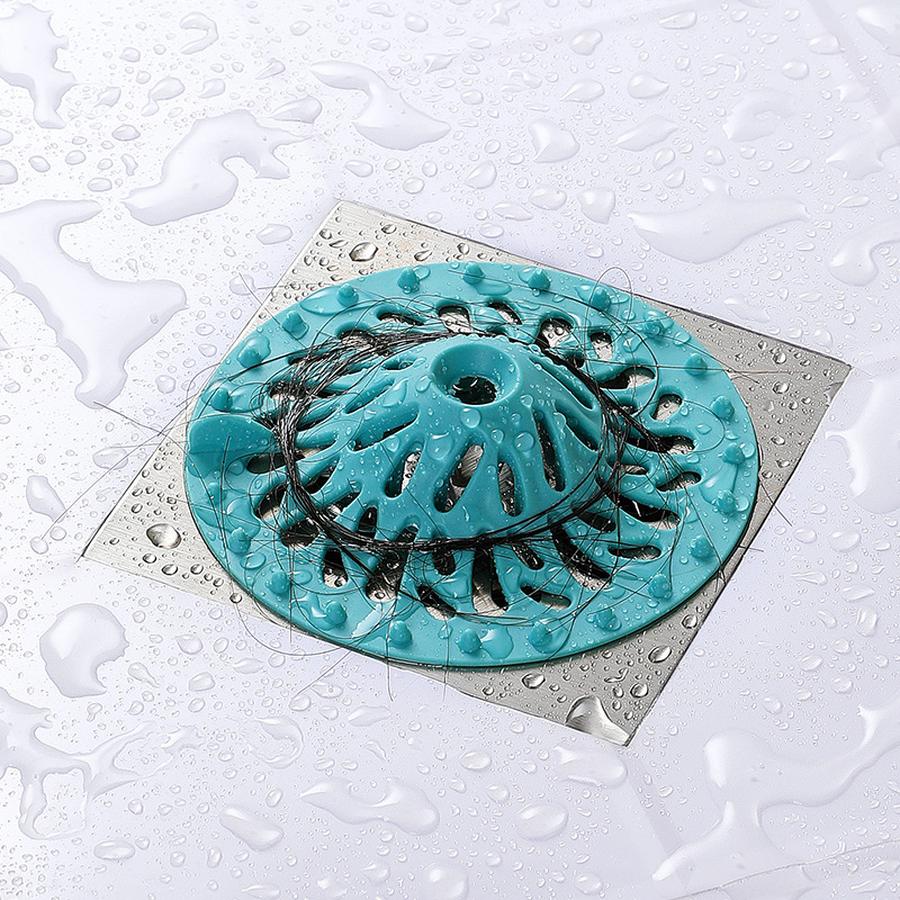 Bathroom Volcano Clog Preventer Drain Cover Kitchen Sink Filter Hair Drain Net