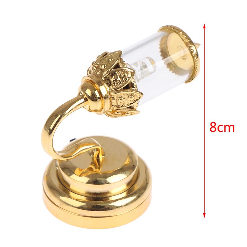 1:12 Dollhouse Miniature Wall Lamp Led Lamp Desk Lamp Ceilinglamp Doll Decor Toy