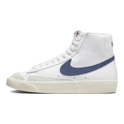 Blazer Mid 77 Białe Rozproszony Niebieski Damskie Sneakersy Żagiel CZ1055-125