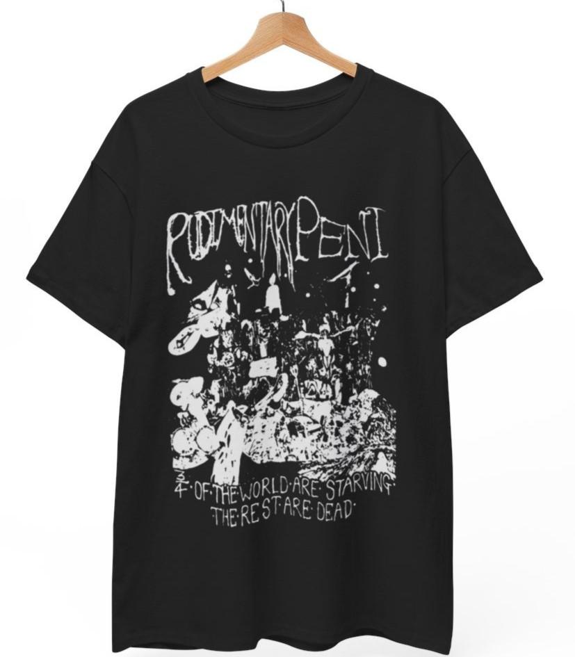 

Rudimentary Peni Shirt Anarcho Punk Band Tee Death Church Unisex t-shirt S