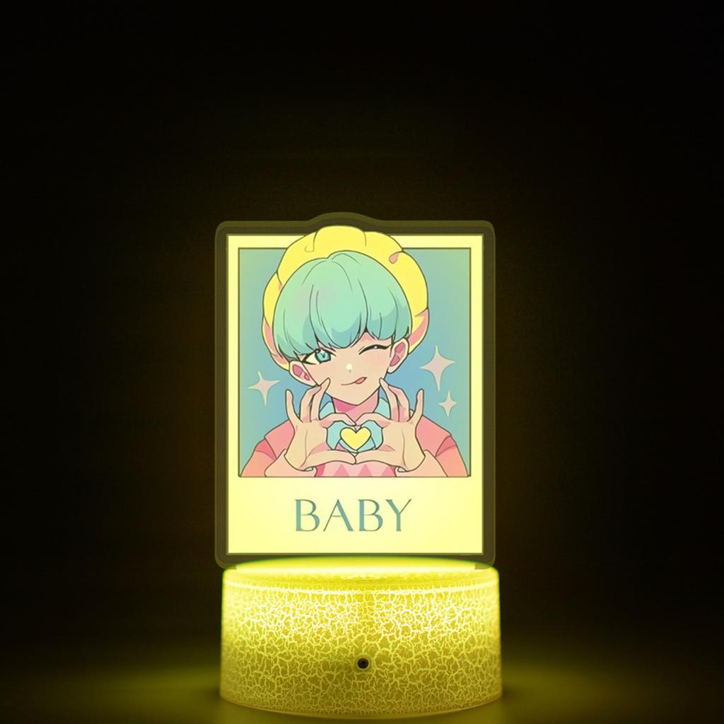 Stand Night Light Is Suitable For Children's Gifts, Fans Around The Beautiful Gift Lights