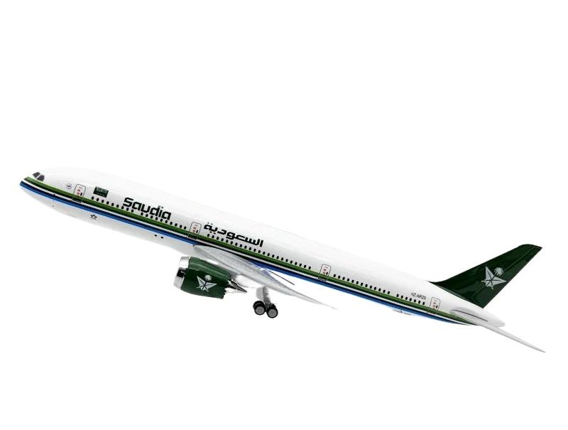 

1/250 Scale 30cm Saudi Arabian B787 Airways Resin Model Airplane Kids Toys Die-cast Aircraft Assemble with Landing Gear Aviation