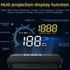 Car Head Up Display OBD + GPS HUD Display Digital GPS Speedometer Water Temp Voltage Fuel Tachometer Speed Alarm Electronic Part