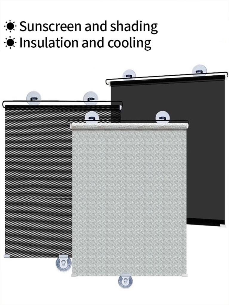 Sunshade Roller Blinds Blackout Roll Curtain Movable Terrace Blinds Curtains Inner Shutter Window Shades No Drill Cellular Shade