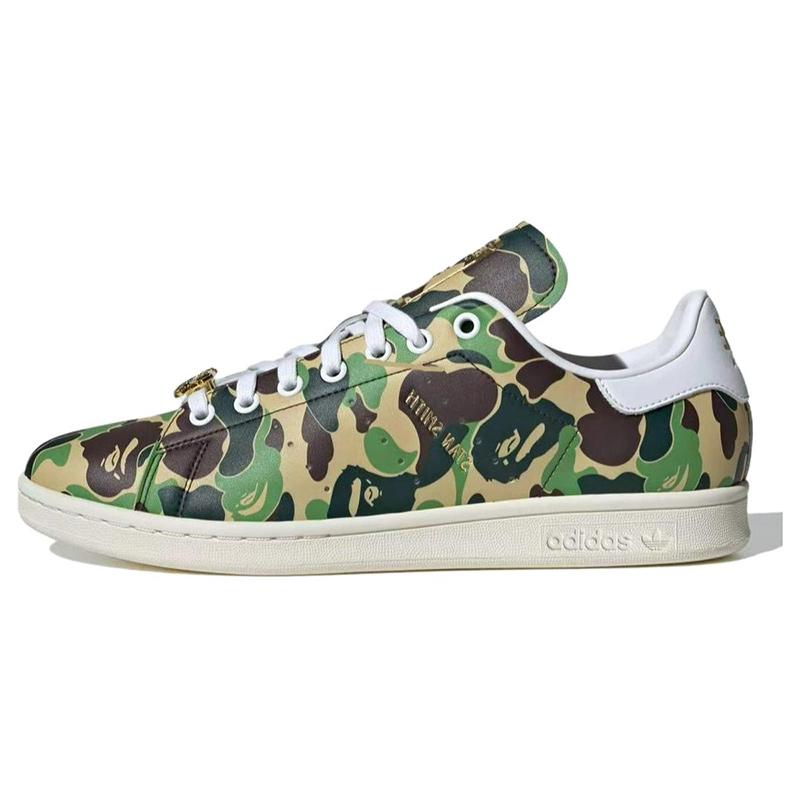

новые Adidas Bape X Stan Smith 30-я годовщина Abc Camo 42