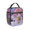 Puella Magi Madoka Magica Insulated Lunch Bag Anime Madoka Kaname Meal Container Thermal Bag Tote Lunch Box Office Travel