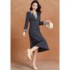 Kabei'er Elegant Commuter Faux Two-Piece Dress Suit