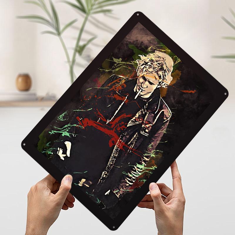LAYNE STALEY Tinplate Poster Custom Wall Art Vintage Metal Signs Retro Tin Plaque for Home and Decoration Room House Decor Items