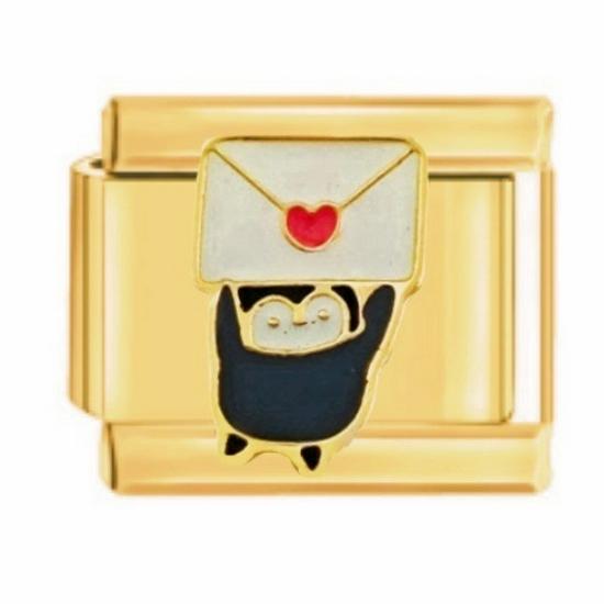 Gold Cartoon Character Titanium Steel Elastic Bracelet