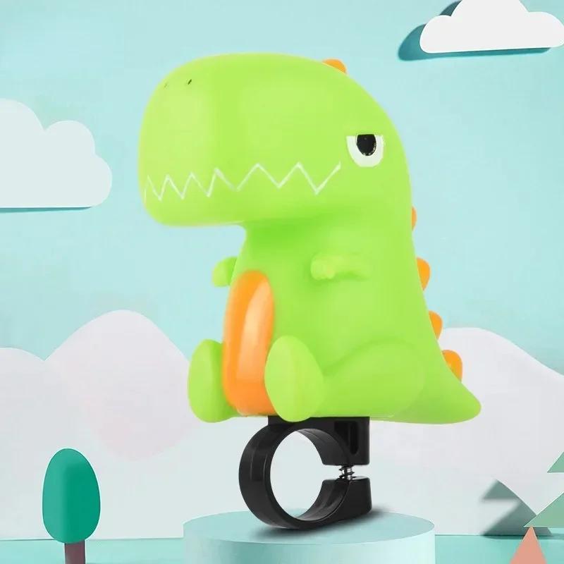 Cartoon Dinosaurs Unicorn Air Horn Children Balance Bike Scooter Bell Super Loud Bicycle Bell Bicycle Accessories
