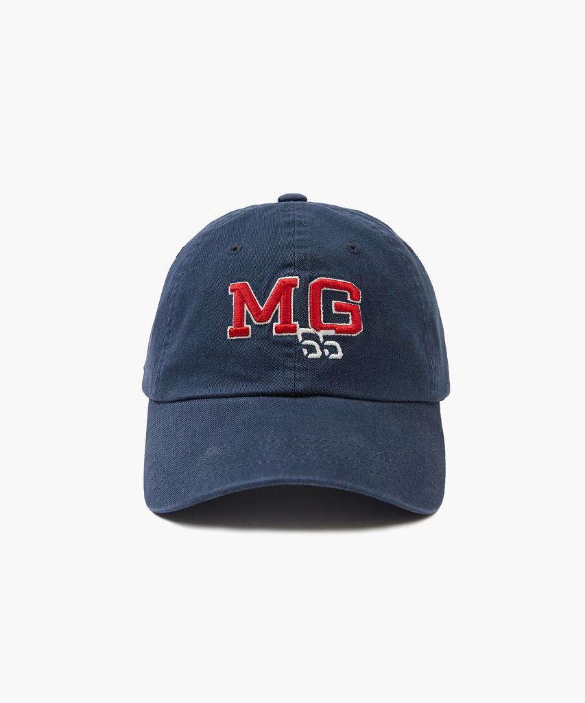 Majisyeoudeu Mg Washed Ballcap_Navy