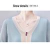 Mother’s Day Stylish Ice Silk Short-Sleeved T-shirt for Middle-Aged and Elderly Women - Summer 2026 Edition