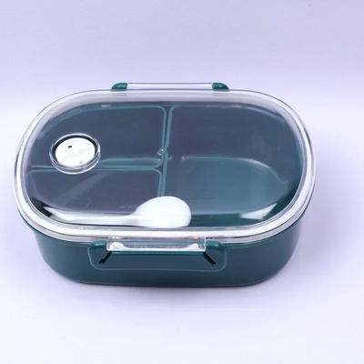 Separate Lunch Box Portable Bento Box Lunchbox Leakproof Food Container Microwave Oven Dinnerware for Students