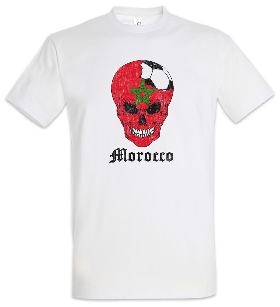 Morocco Football Comet Men s T-Shirt Mens Womens Tees Top Morocco Moroccan Moroccan Flag XL
