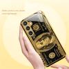 Banknote Golden Pattern Design for Phone Case Suitable for Galaxy S26 S25 S24 S23 Ultra  S22 Ultra S20 Ultra 56 A72 A73 5G