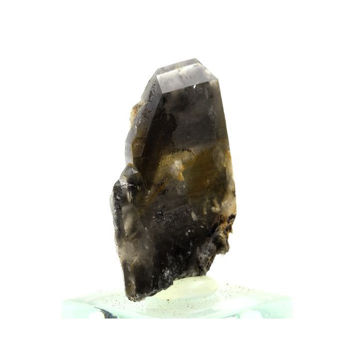 Pierres et Minéraux. Quartz Gris. 98.0 ct. Mine du Remond, Savoie, France.